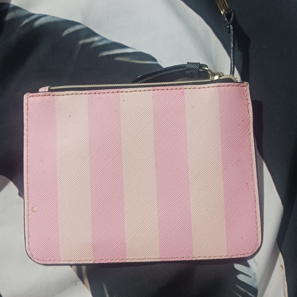 Victoria's Secret Women Mini Zip Flat Bag - Picture 4 of 10